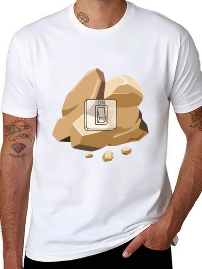 Rock Switch T-Shirt - Funny Geology Pun Tee