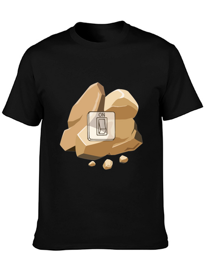 Rock Switch T-Shirt - Funny Geology Pun Tee