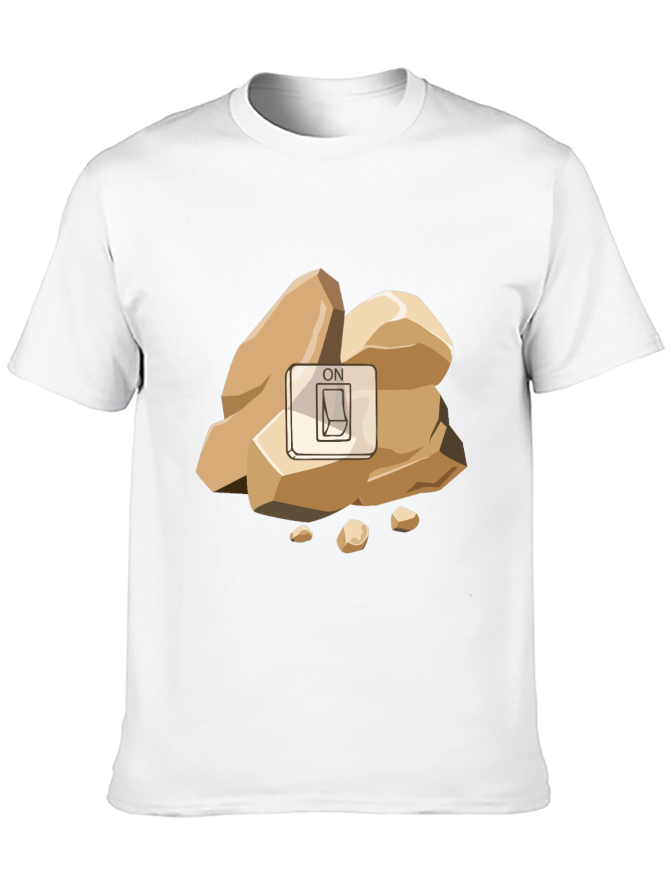Rock Switch T-Shirt - Funny Geology Pun Tee
