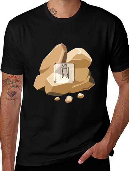 Rock Switch T-Shirt - Funny Geology Pun Tee