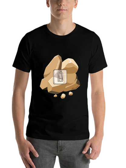 Rock Switch T-Shirt - Funny Geology Pun Tee