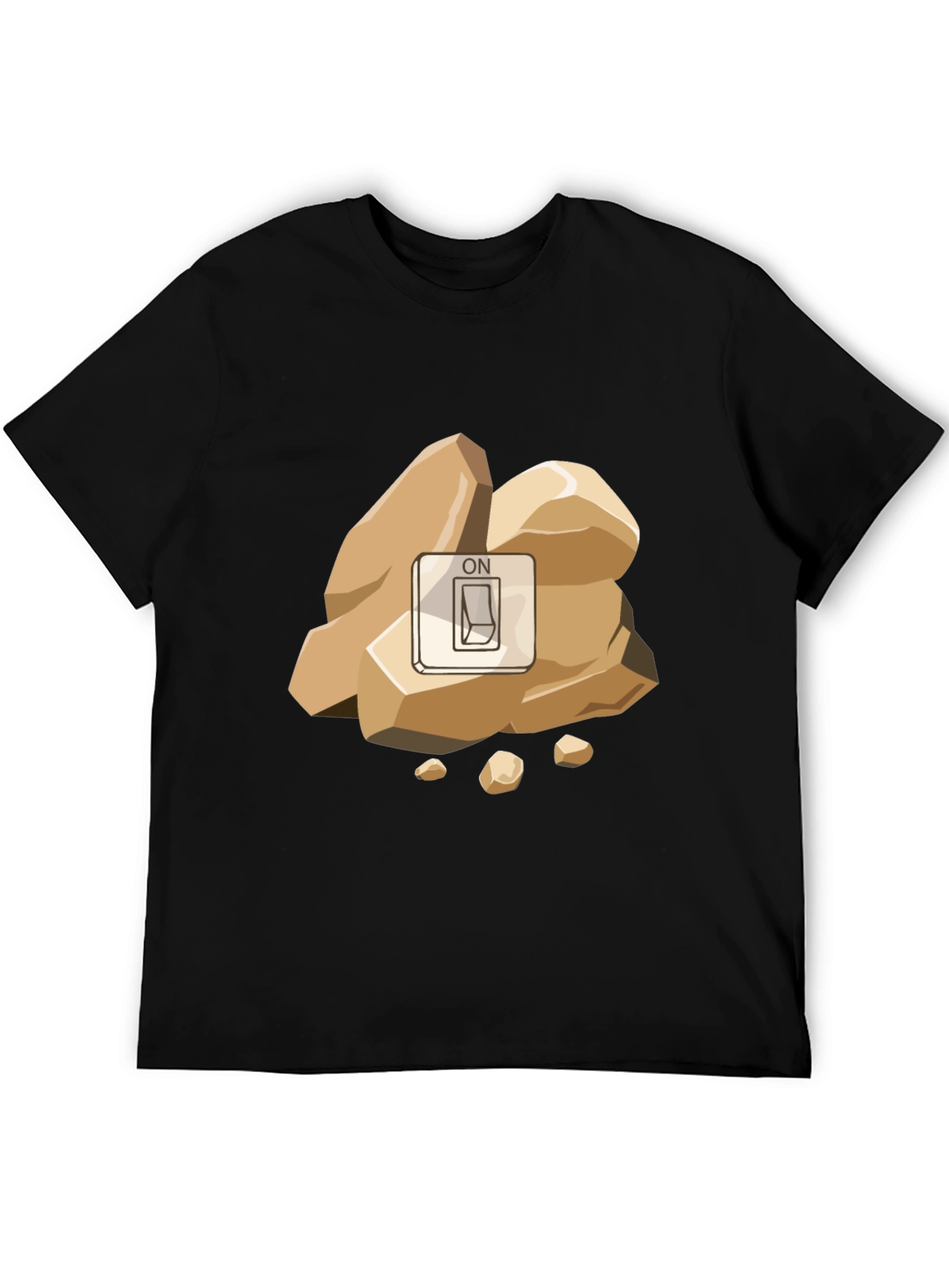 Rock Switch T-Shirt - Funny Geology Pun Tee