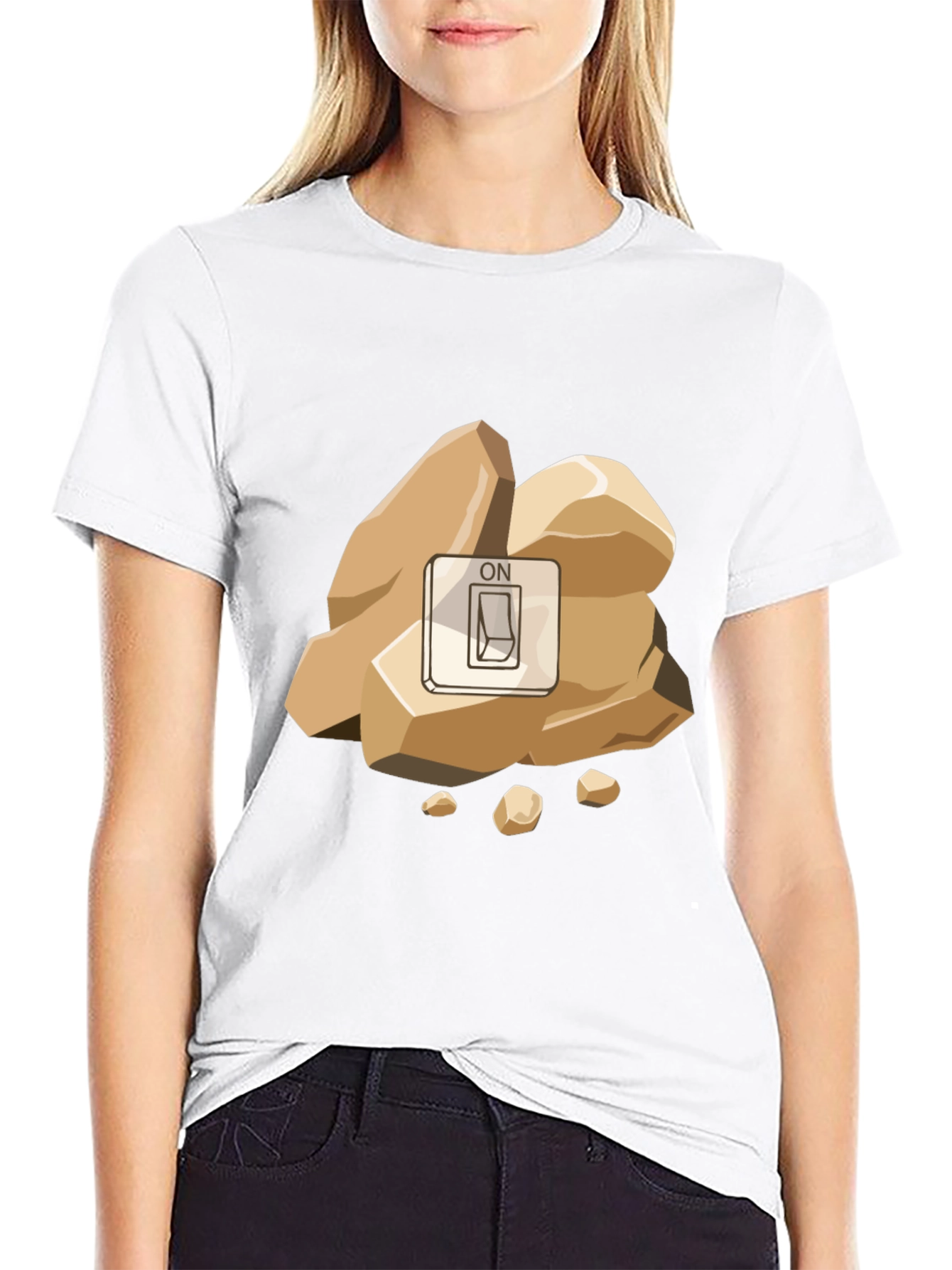 Rock Switch T-Shirt - Funny Geology Pun Tee