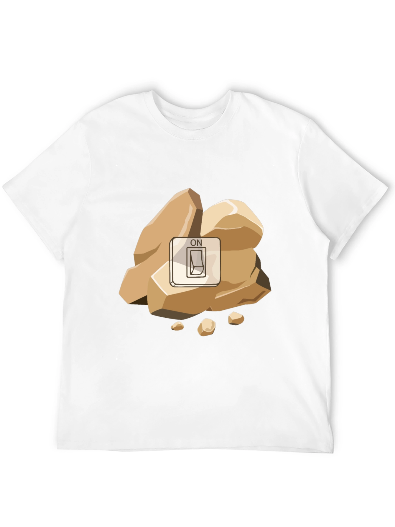 Rock Switch T-Shirt - Funny Geology Pun Tee