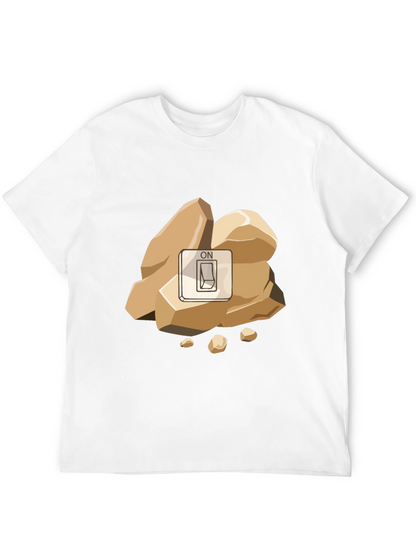 Rock Switch T-Shirt - Funny Geology Pun Tee