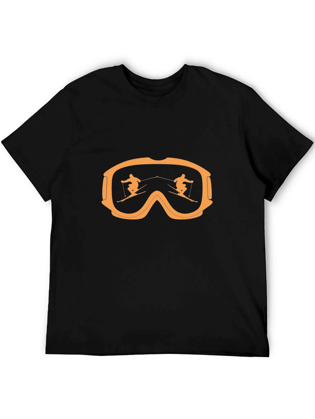 Ski Goggles Reflection Graphic Tee