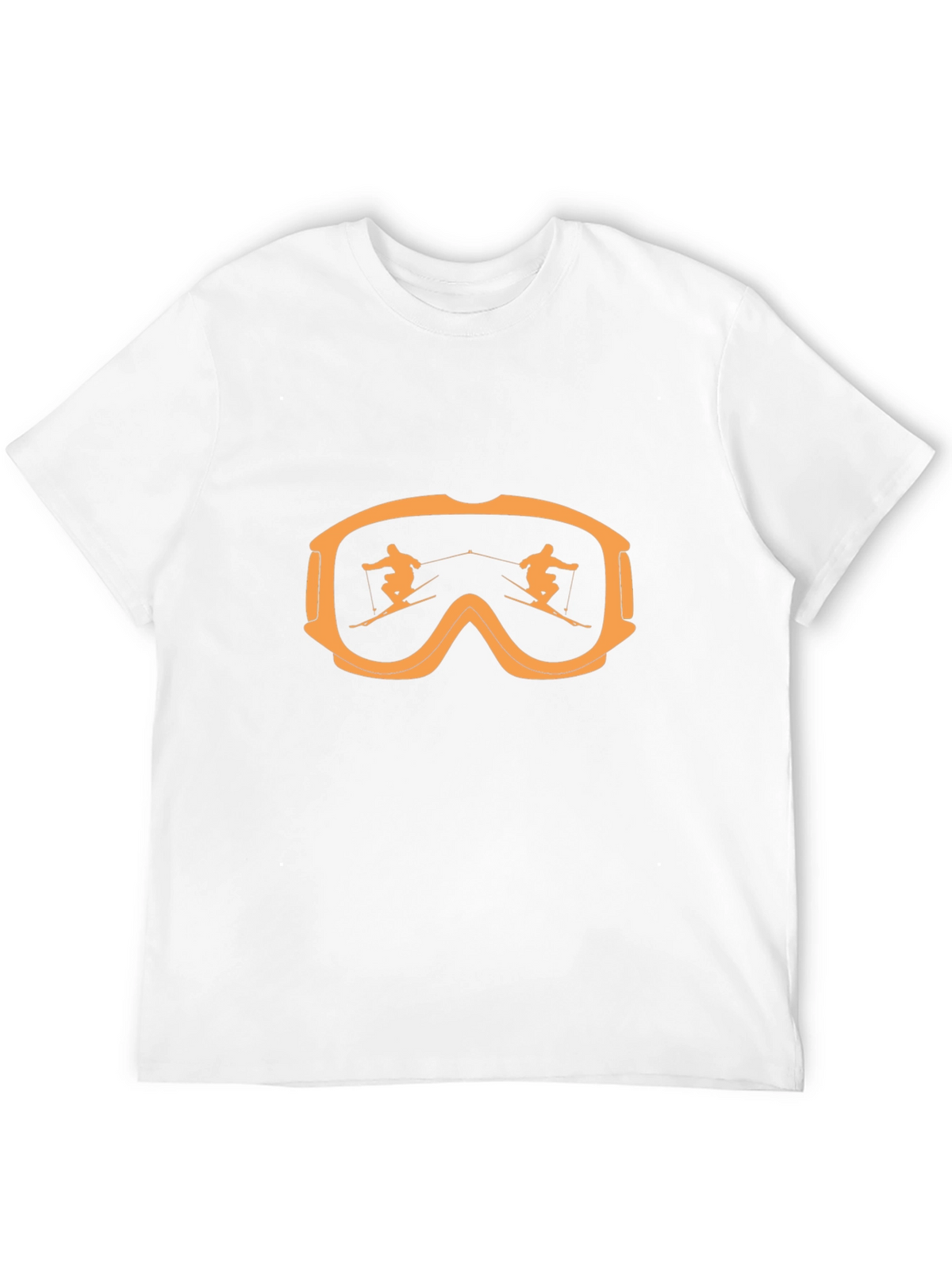Ski Goggles Reflection Graphic Tee