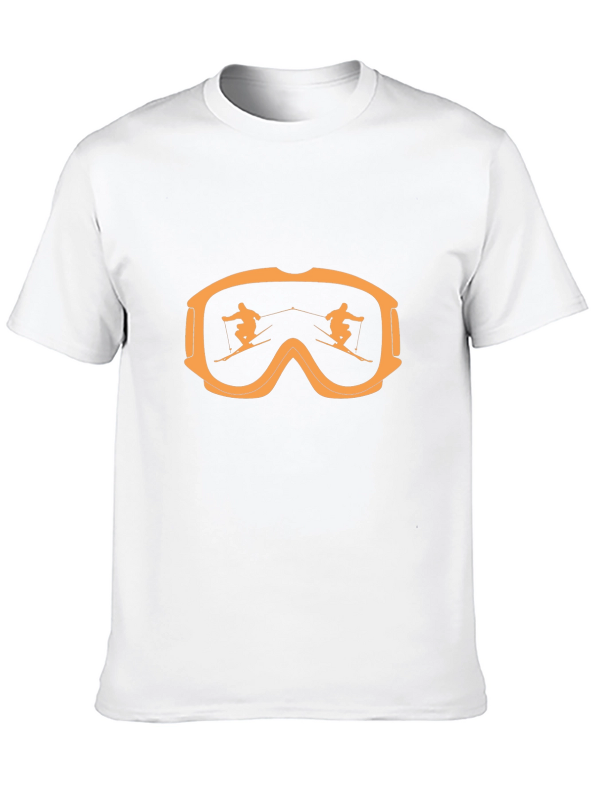 Ski Goggles Reflection Graphic Tee