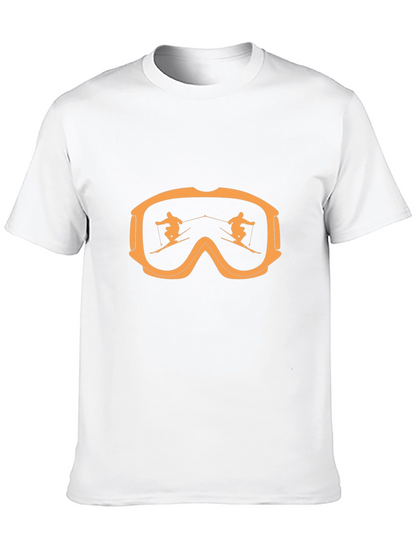 Ski Goggles Reflection Graphic Tee