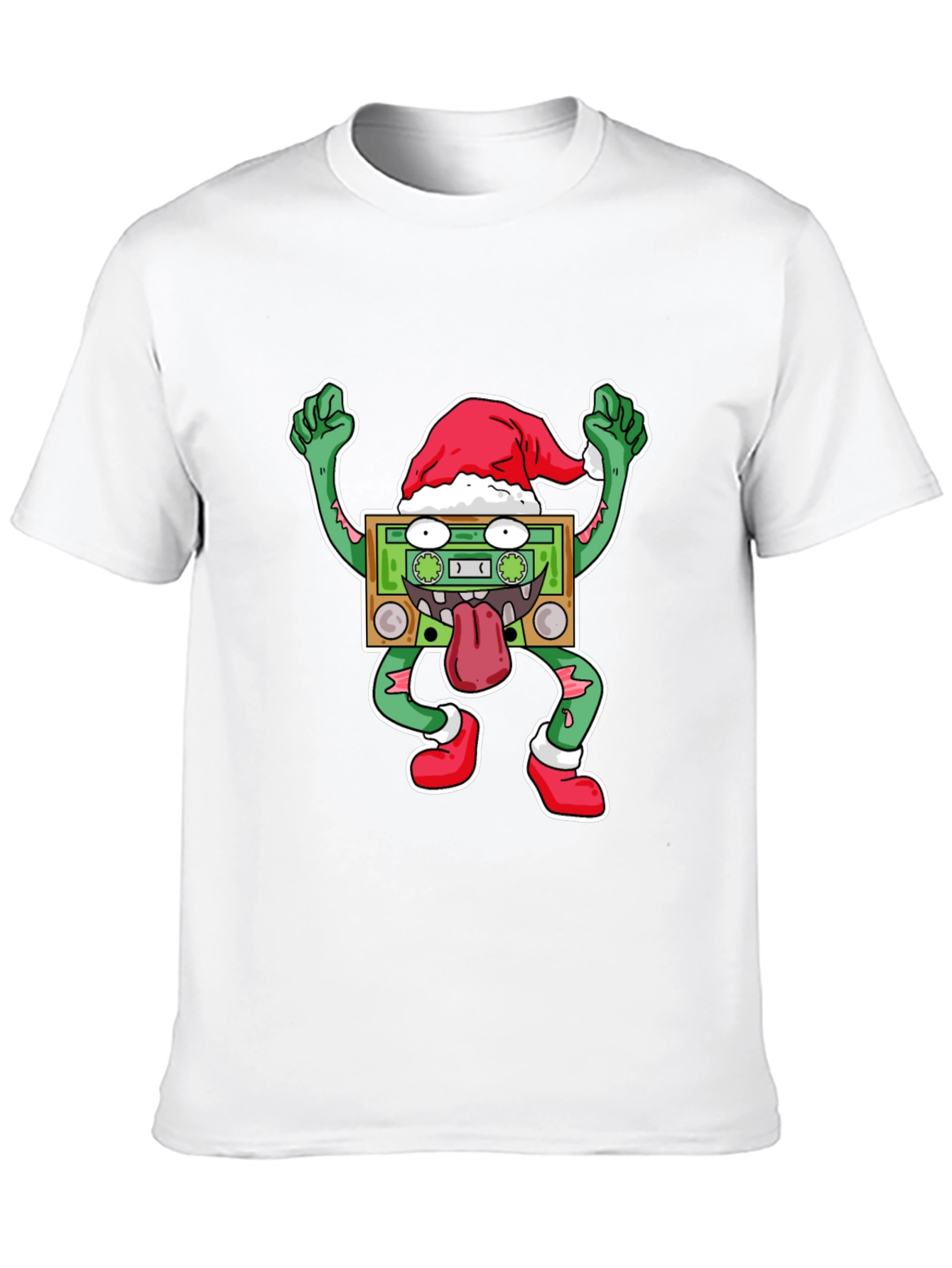 Holiday Cassette Zombie Graphic Tee