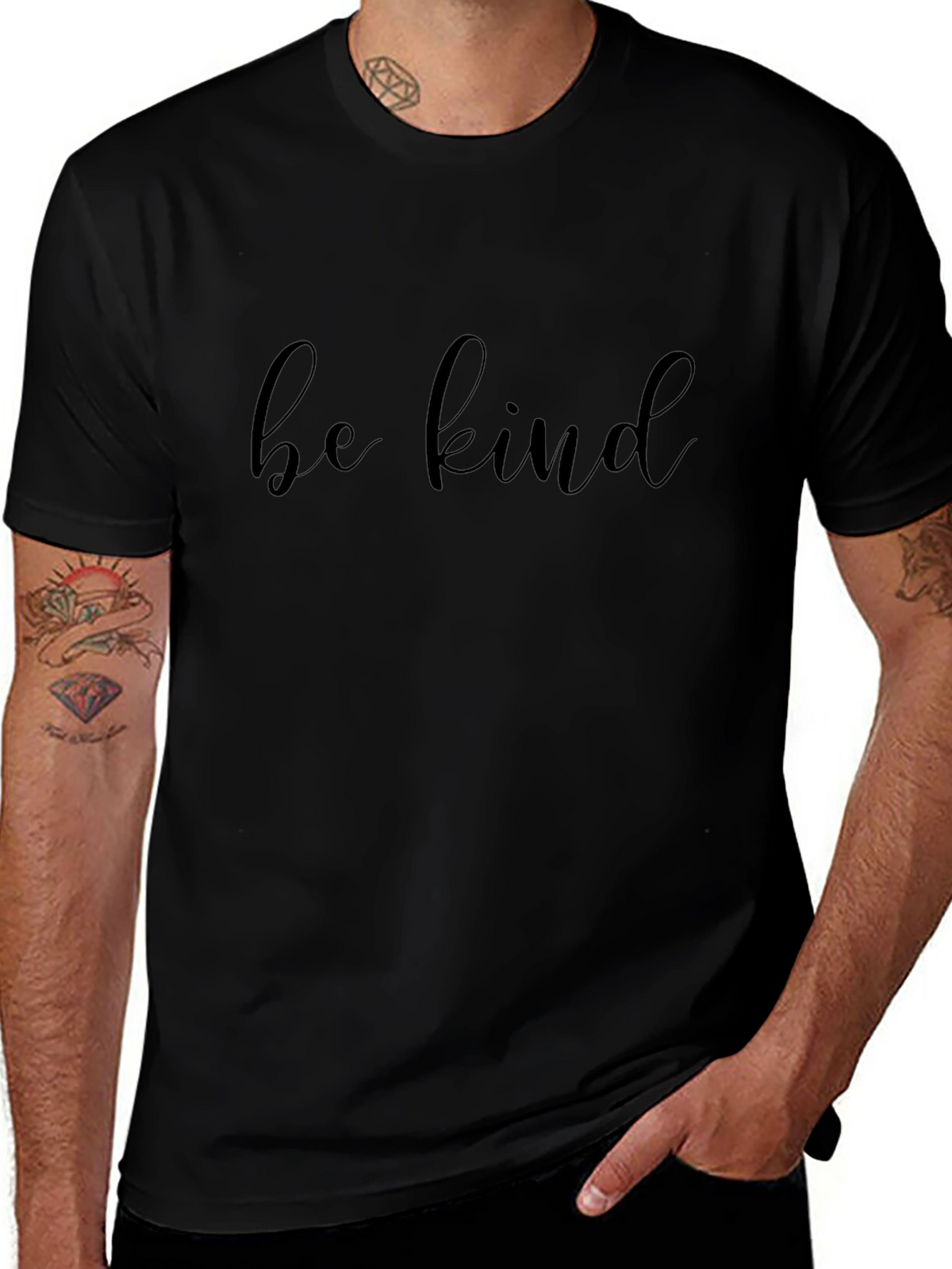 Be Kind Graphic Tee - Soft Cotton Unisex Shirt