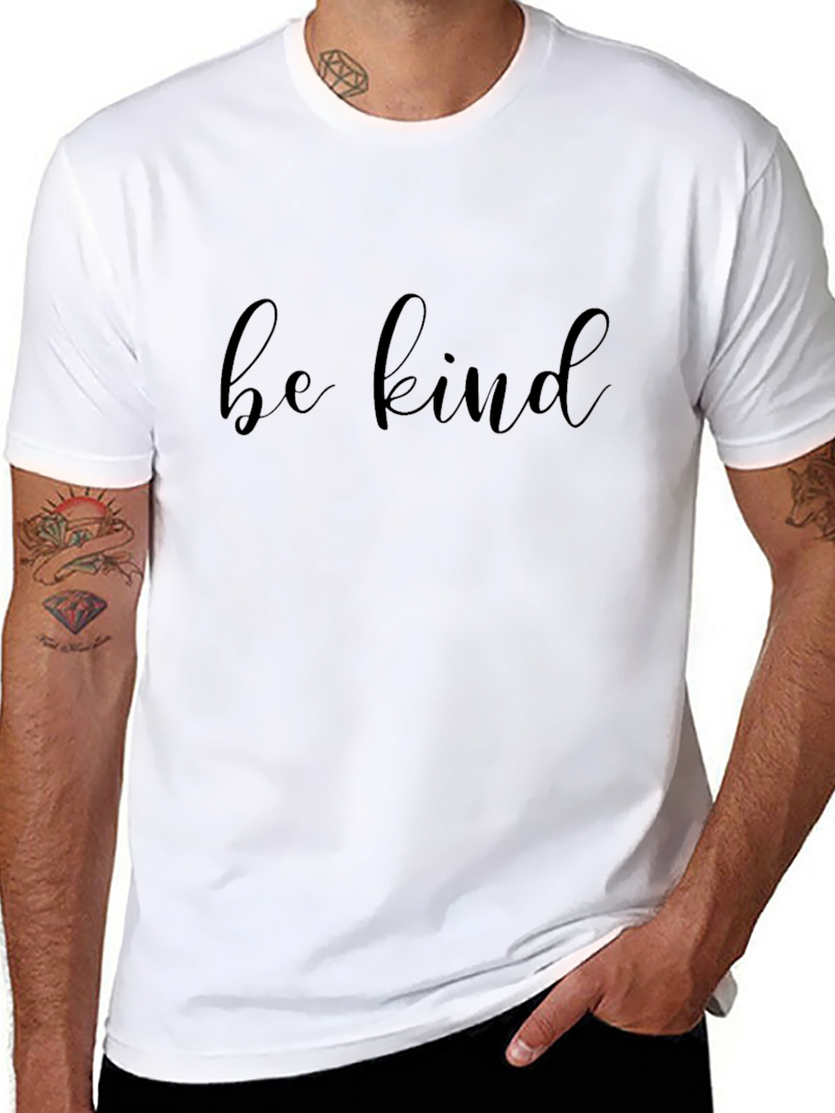 Be Kind Graphic Tee - Soft Cotton Unisex Shirt