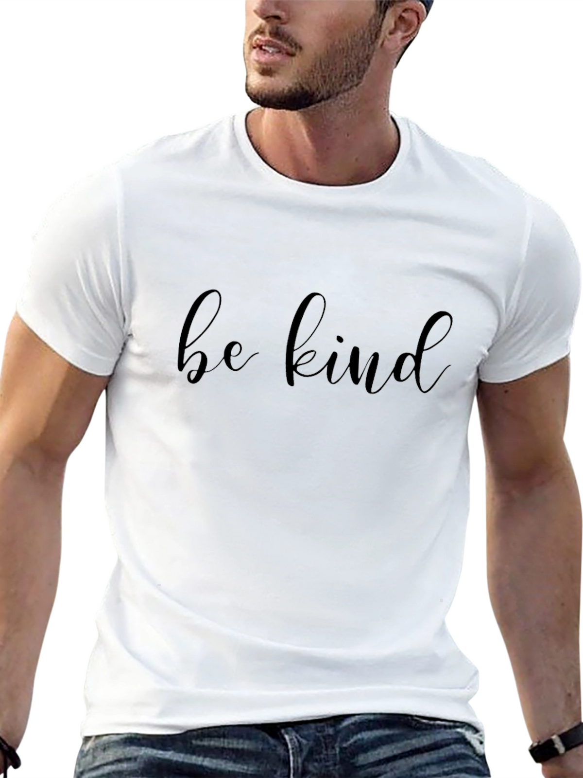 Be Kind Graphic Tee - Soft Cotton Unisex Shirt