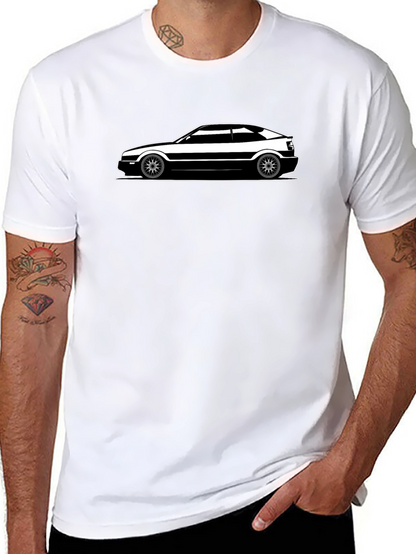 Sleek Car Graphic T-Shirt - Modern Design