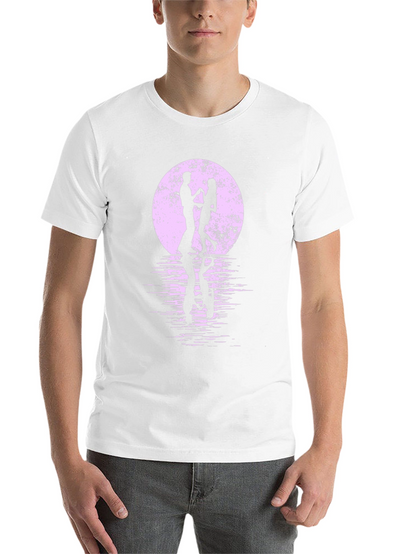 Romantic Dance T-Shirt - Moonlit Silhouette Tee