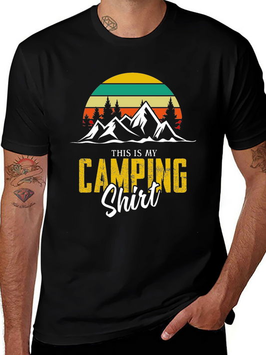 Camping Shirt: This is My Camping Shirt Tee