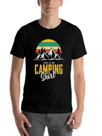 Camping Shirt: This is My Camping Shirt Tee