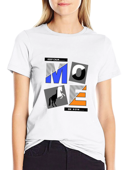 Graphic Print Mens T-Shirt - Black