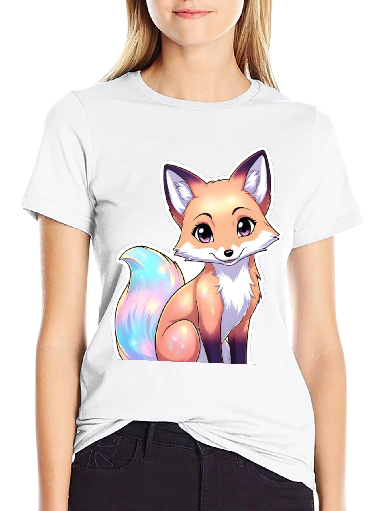 Cute Fox Graphic Tee - Stylish Animal Lover T-Shirt