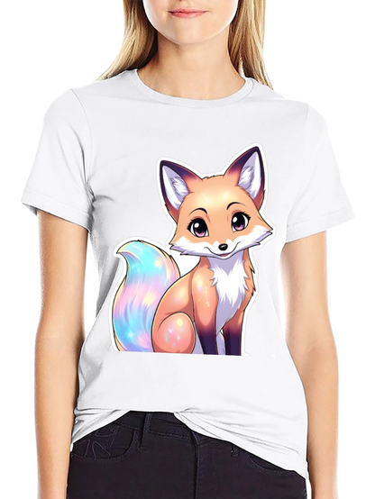 Cute Fox Graphic Tee - Stylish Animal Lover T-Shirt