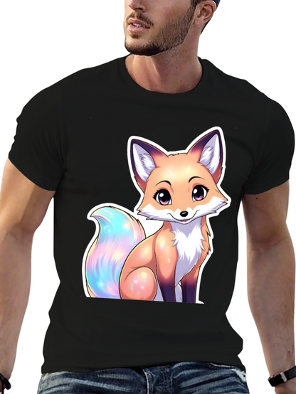 Cute Fox Graphic Tee - Stylish Animal Lover T-Shirt