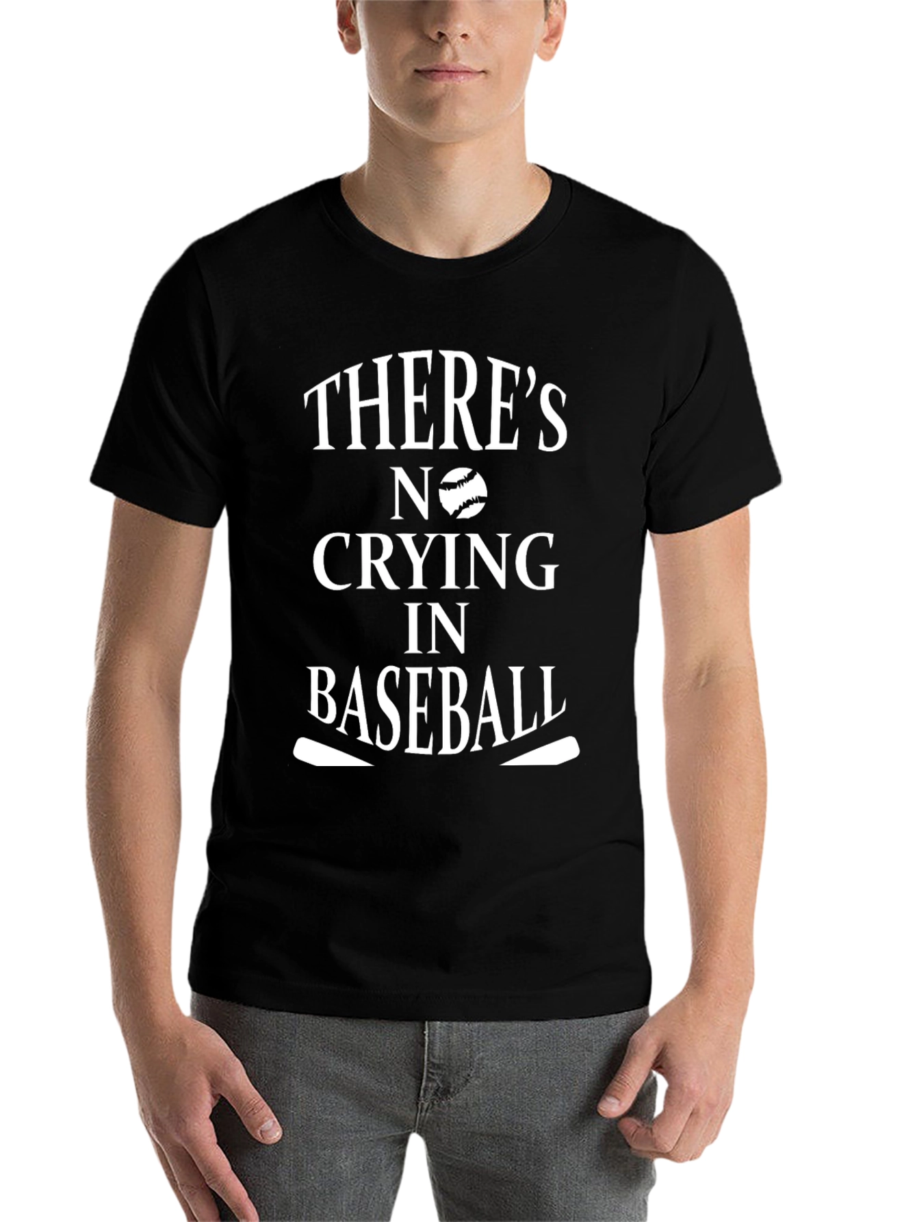 Theres No Crying in Baseball T-Shirt