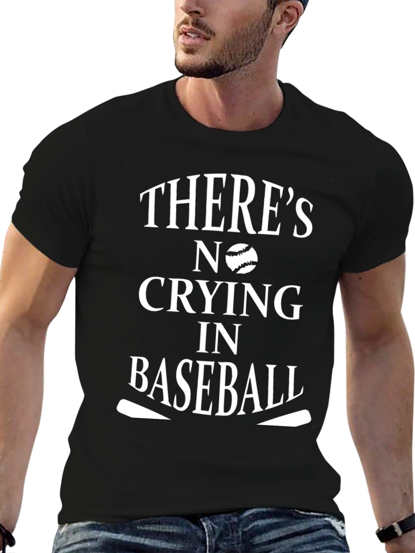 Theres No Crying in Baseball T-Shirt