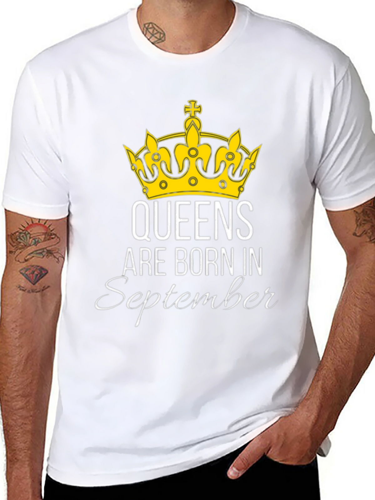 Queens Are Born In September T-Shirt
