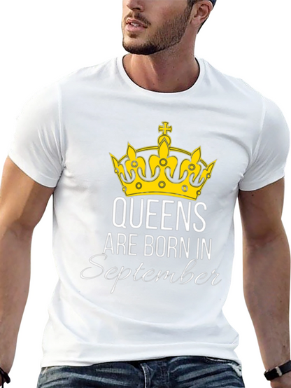 Queens Are Born In September T-Shirt