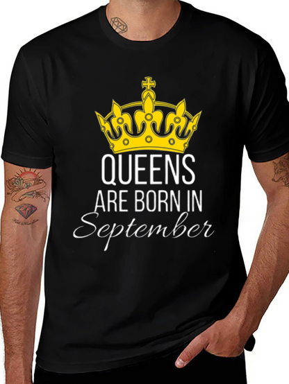 Queens Are Born In September T-Shirt