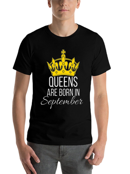 Queens Are Born In September T-Shirt