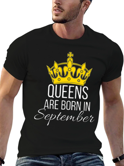 Queens Are Born In September T-Shirt