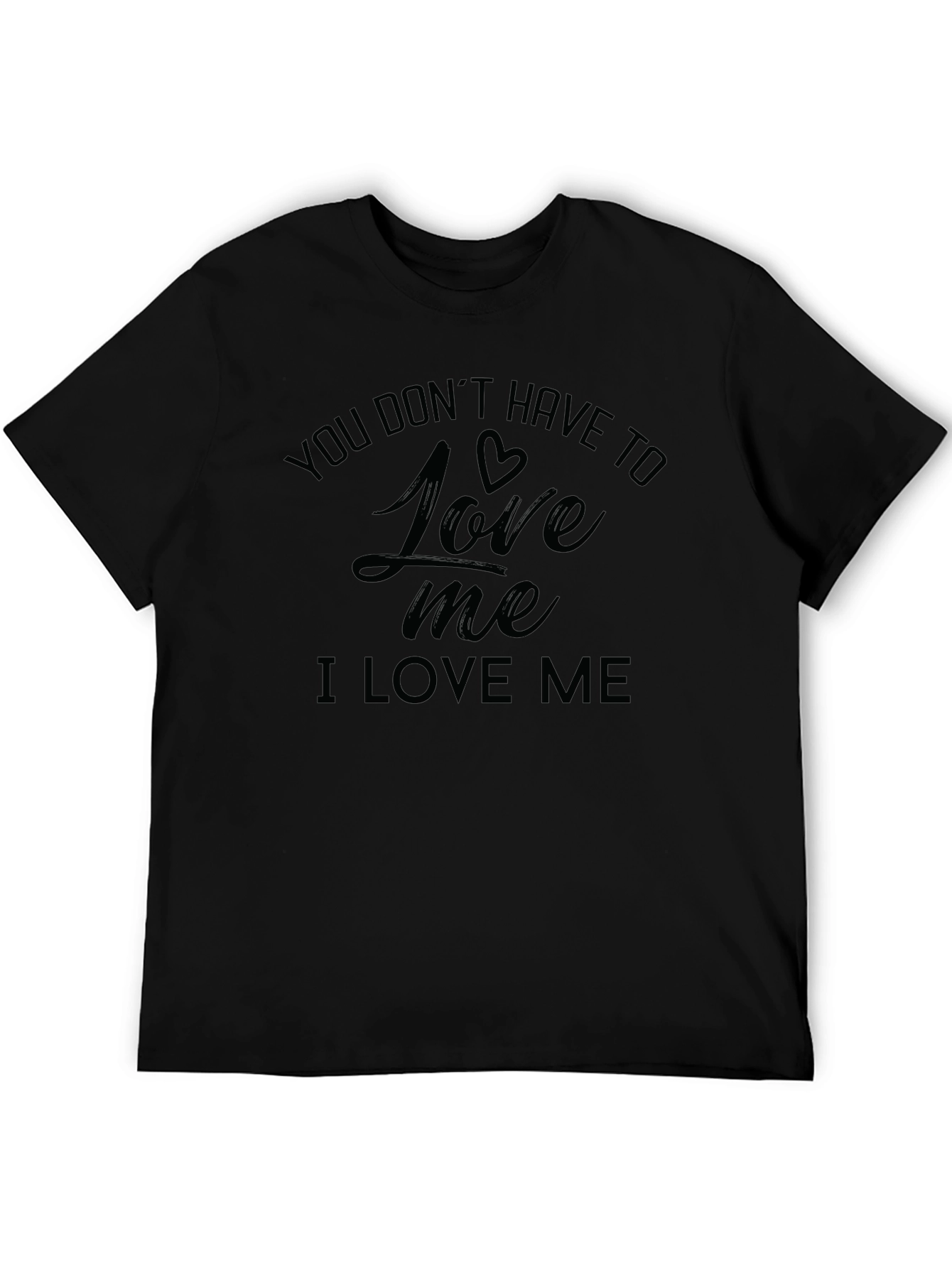 I Love Me Graphic Tee - Bold Statement Shirt