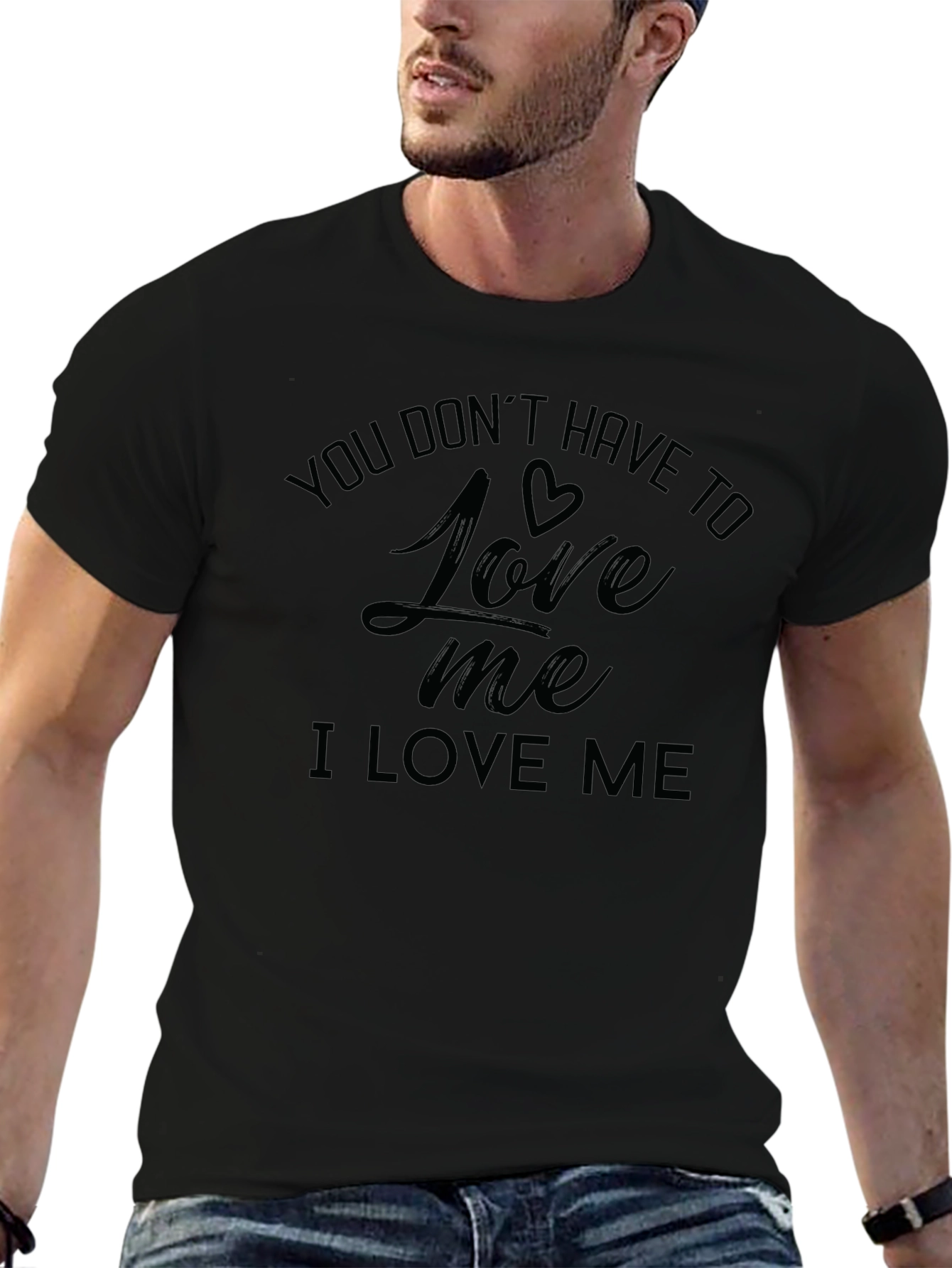 I Love Me Graphic Tee - Bold Statement Shirt
