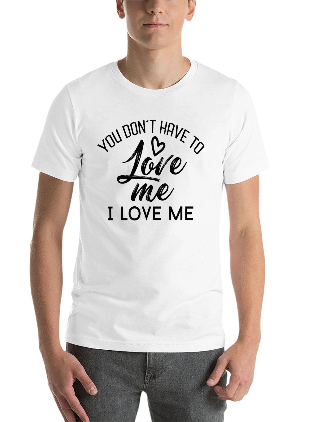 I Love Me Graphic Tee - Bold Statement Shirt