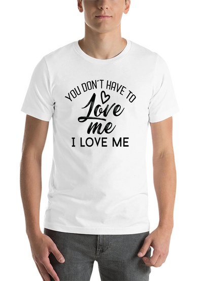 I Love Me Graphic Tee - Bold Statement Shirt