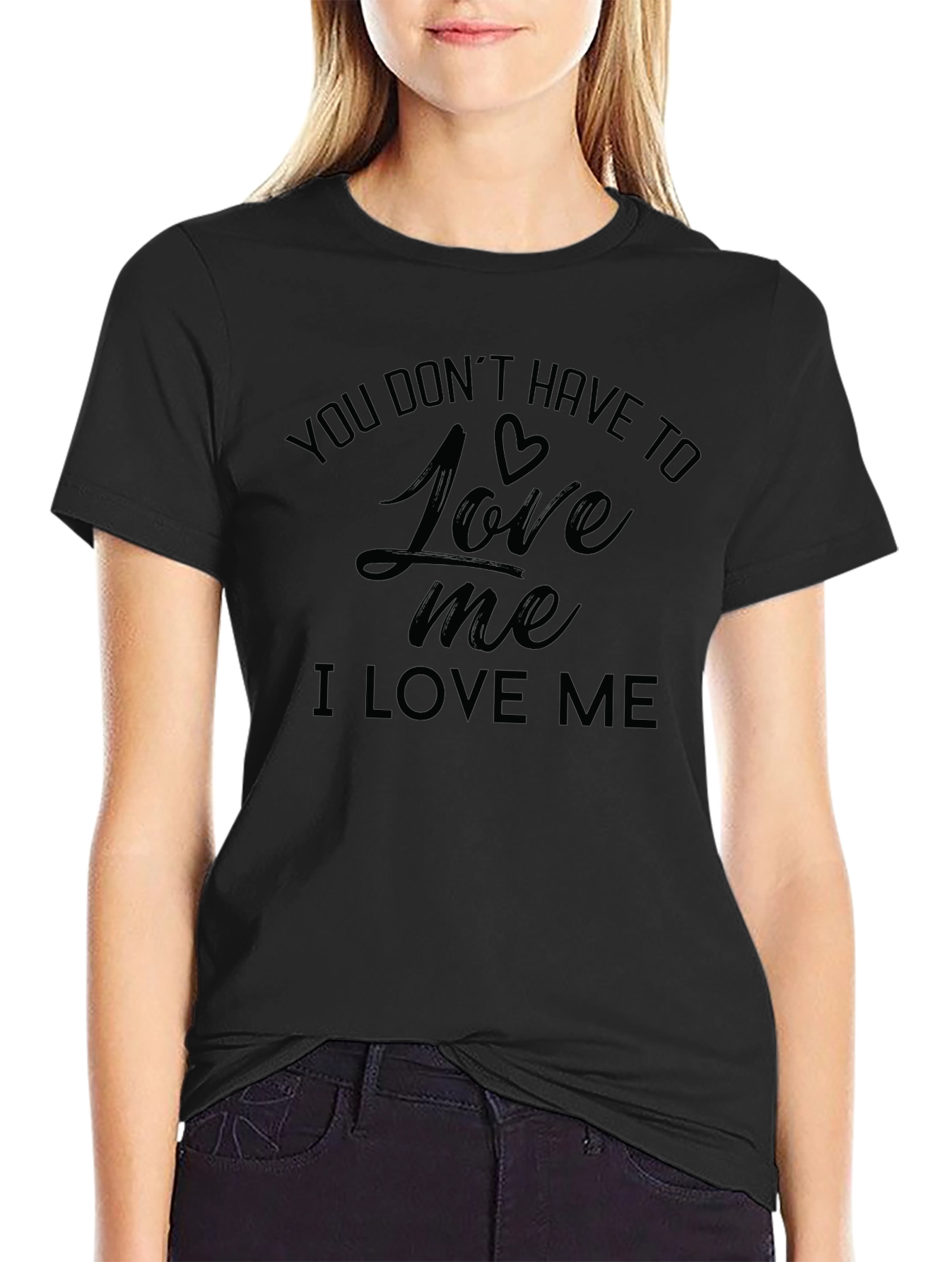 I Love Me Graphic Tee - Bold Statement Shirt