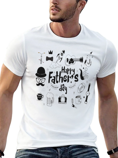 Happy Fathers Day Graphic Tee - Dad Gift