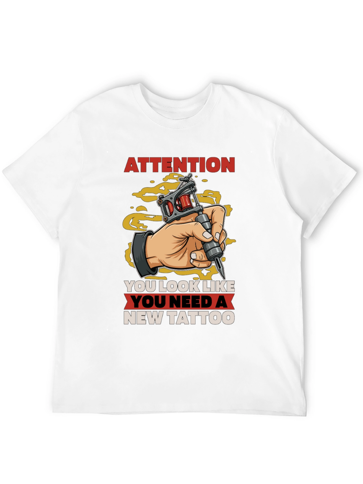 Attention New Tattoo T-Shirt