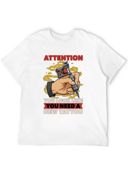 Attention New Tattoo T-Shirt