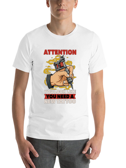 Attention New Tattoo T-Shirt