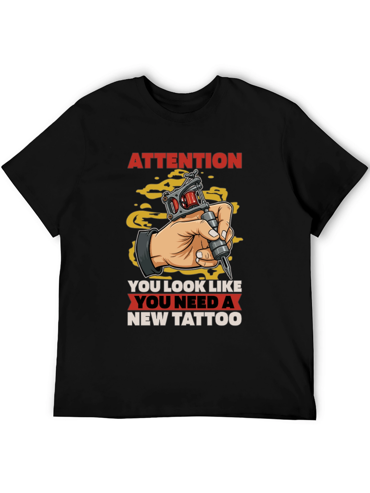 Attention New Tattoo T-Shirt