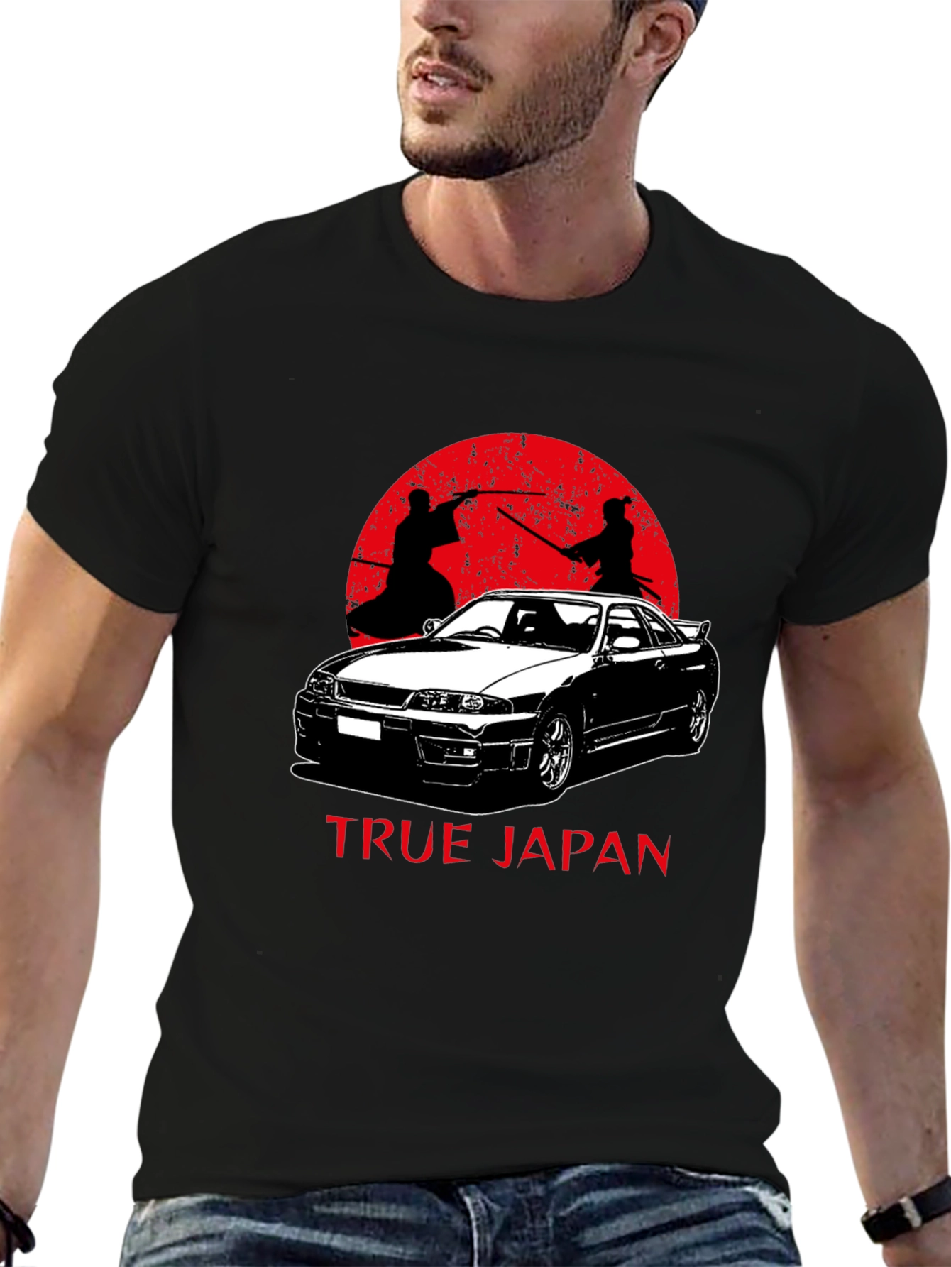 True Japan Car Graphic T-Shirt