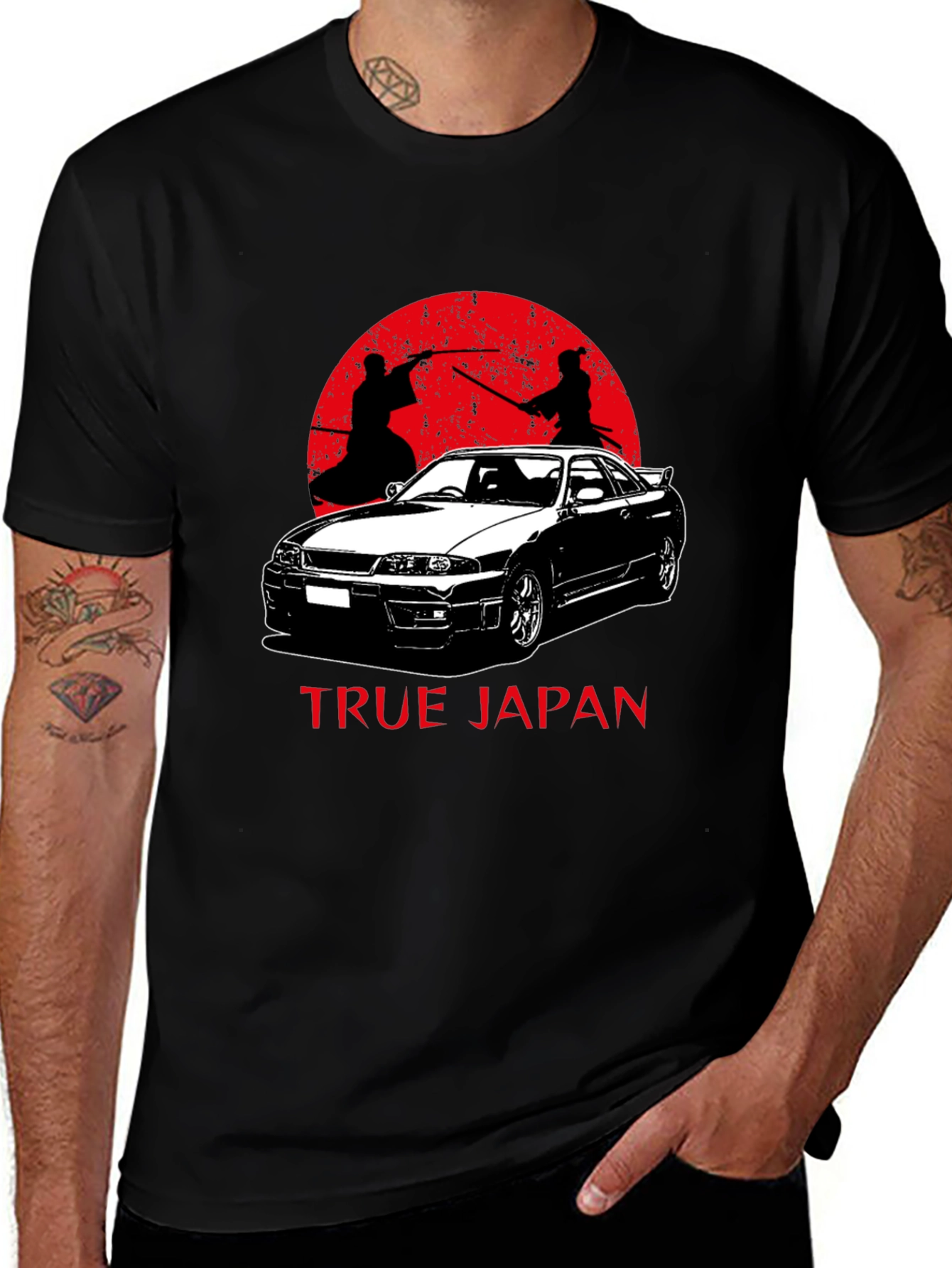 True Japan Car Graphic T-Shirt