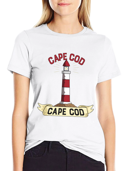 Cape Cod Lighthouse Graphic T-Shirt