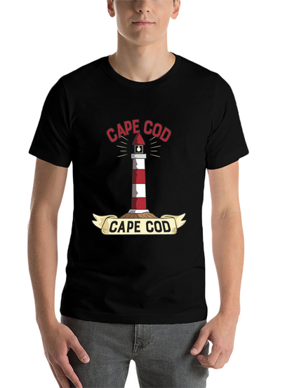 Cape Cod Lighthouse Graphic T-Shirt