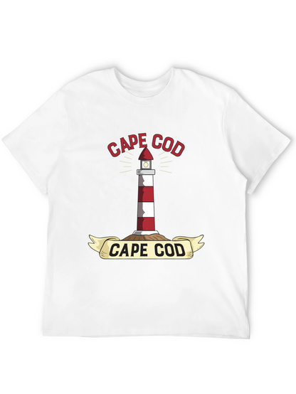 Cape Cod Lighthouse Graphic T-Shirt