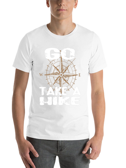 Go Take a Hike Compass Graphic T-Shirt