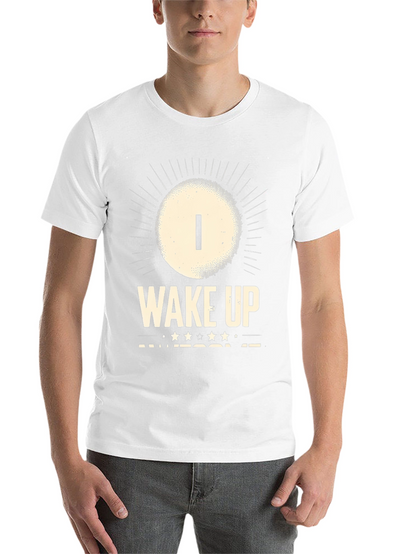 I Wake Up Awesome T-Shirt - Mens Graphic Tee
