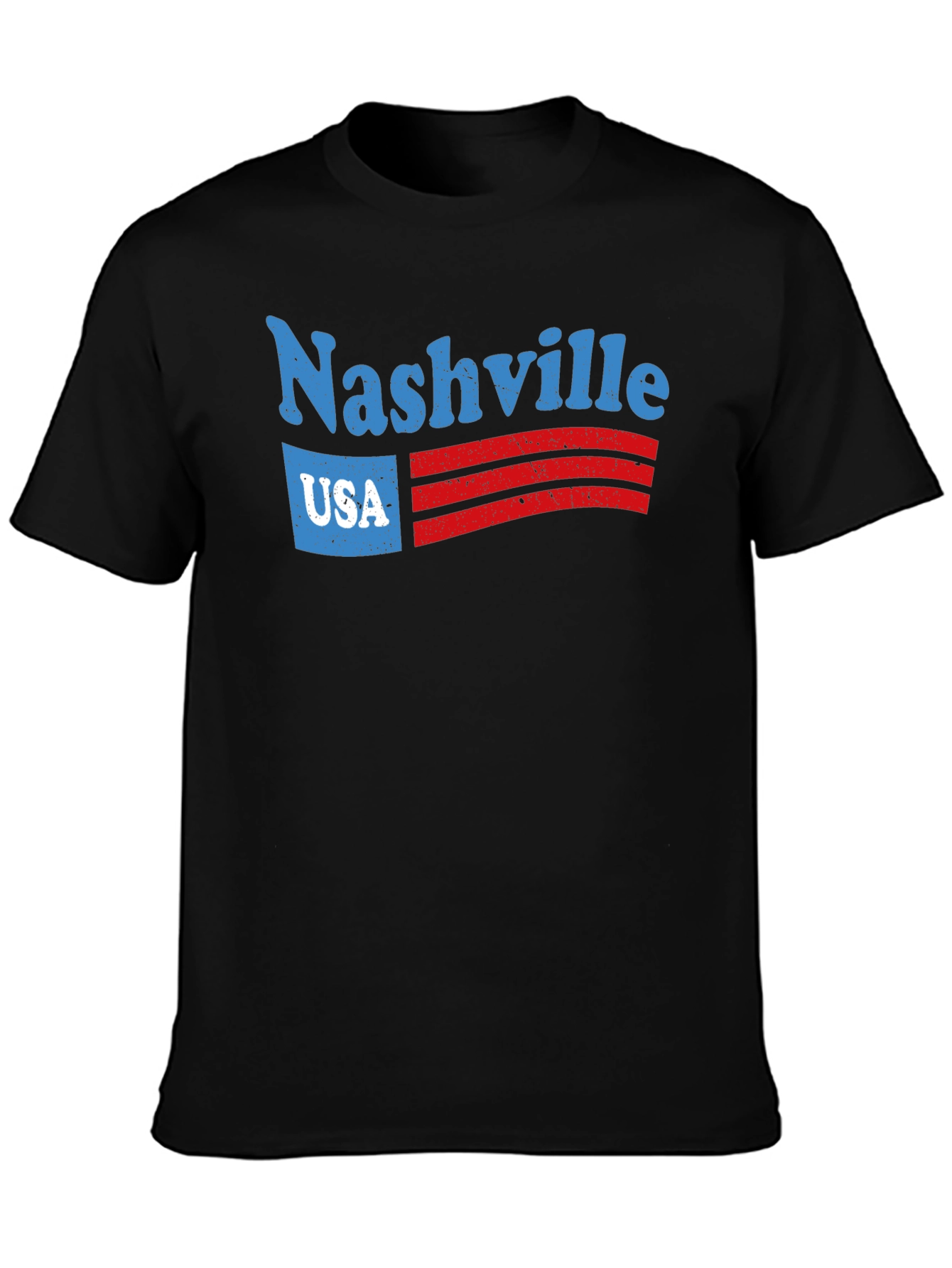 Nashville USA Graphic Tee - Retro Style